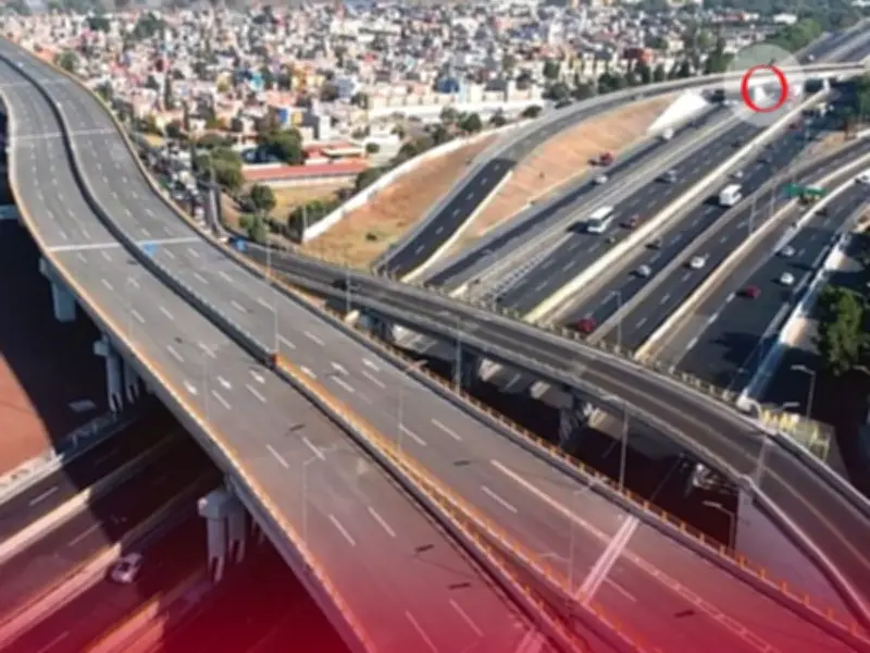 Cierre nocturno de vialidades cerca del AIFA por trabajos en Puente Mexiquense