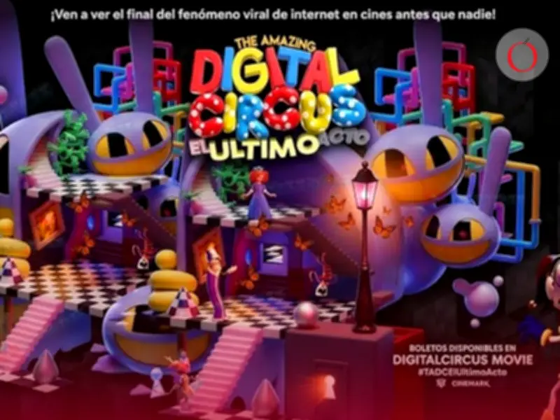 Cinemex enfrenta críticas por adelantar preventa de Digital Circus y agotar funciones