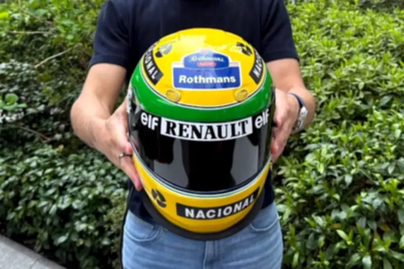 Coleccionista Canadiense Adquiere el Último Casco de Ayrton Senna por Millones