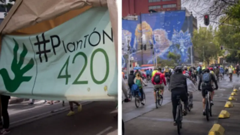 Colectivos Cannábicos y Rodadas Lideran Movilizaciones en la CDMX Este 2 de Abril