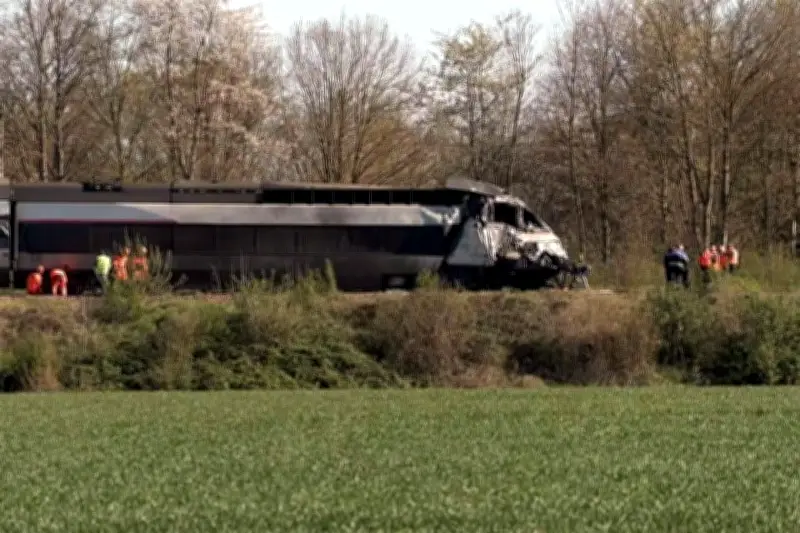 Colisión entre tren y camión en Francia deja múltiples heridos y graves daños