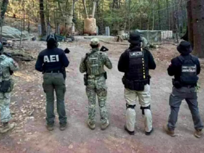 Confirman cuatro agentes de EU en operativo de narcolaboratorio en Chihuahua