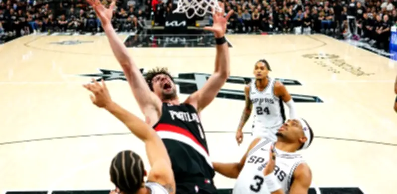 Conmoción de Wembanyama ensombrece derrota de Spurs ante Blazers y empata la serie