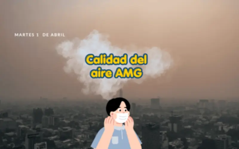 Contaminación en Guadalajara: Santa Fe registra mala calidad del aire este 7 de abril