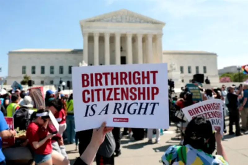 Corte Suprema de EU muestra escepticismo sobre derecho a ciudadanía por nacimiento