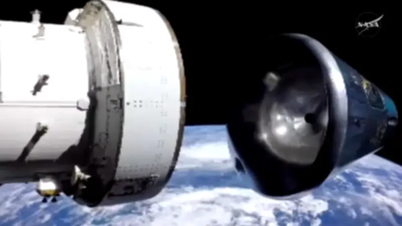 Cápsula Artemis II inicia reentrada crítica tras separarse del módulo de servicio