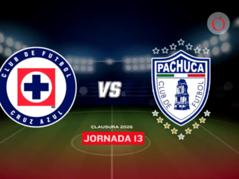 Cruz Azul vs Pachuca en Jornada 13: Horario, TV y Claves del Duelo Clausura 2026