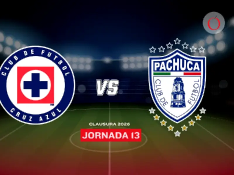 Cruz Azul vs Pachuca HOY: horario, transmisión EN VIVO y análisis de la Jornada 13 del Clausura 2026