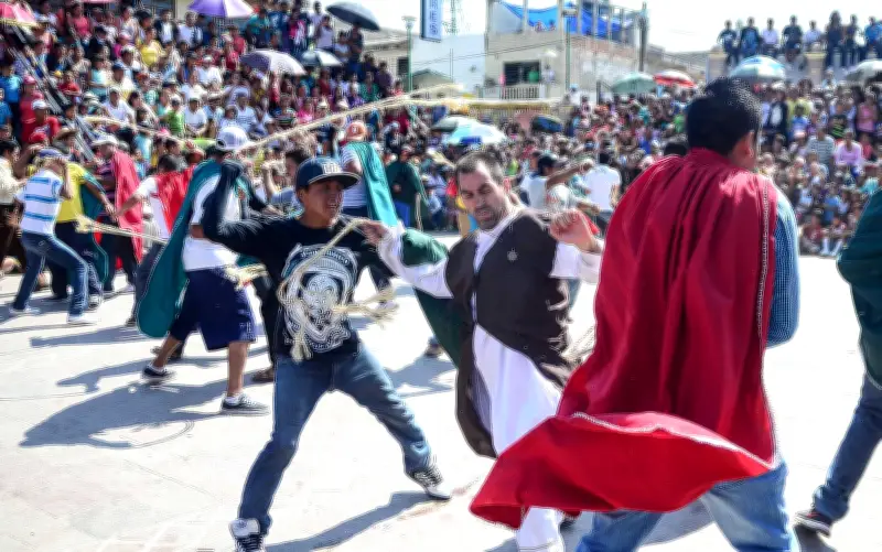 Cuereada en San Martín de las Flores: Tradición de azotes en Semana Santa