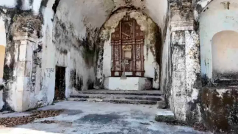 Denuncian saqueo arqueológico en templo del siglo XVIII en Yucatán, riesgo de colapso total