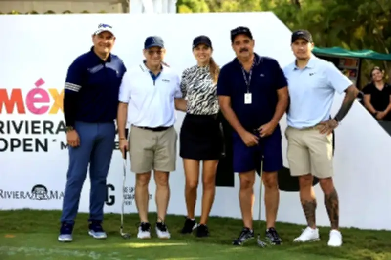 Deportistas prueban campos de golf y tenis en Mayakoba