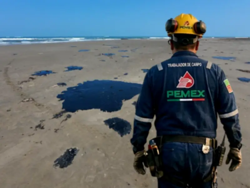 Derrame en Golfo de México: 7 irregularidades ocultadas por Pemex agravaron daño ambiental