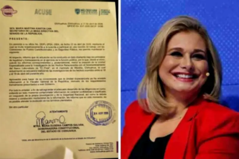 Descarta Maru Campos acudir al Senado; llama a respetar soberanía