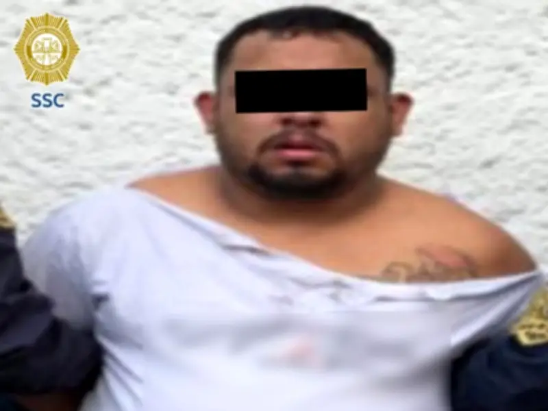 Detenido 'El Shimon', líder de 'Los Malportados' en Azcapotzalco