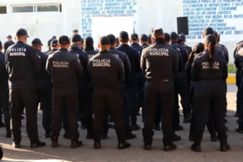 Detienen a 8 policías en Pénjamo, Guanajuato, por presuntos delitos