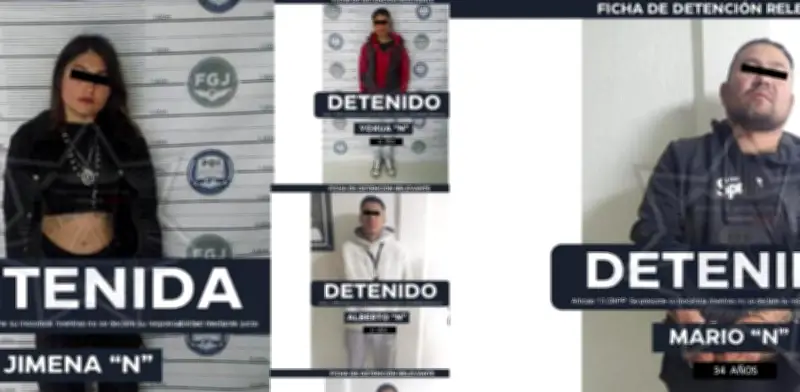 Detienen a banda de motoladrones en Chimalhuacán; hay una mujer de 18 años