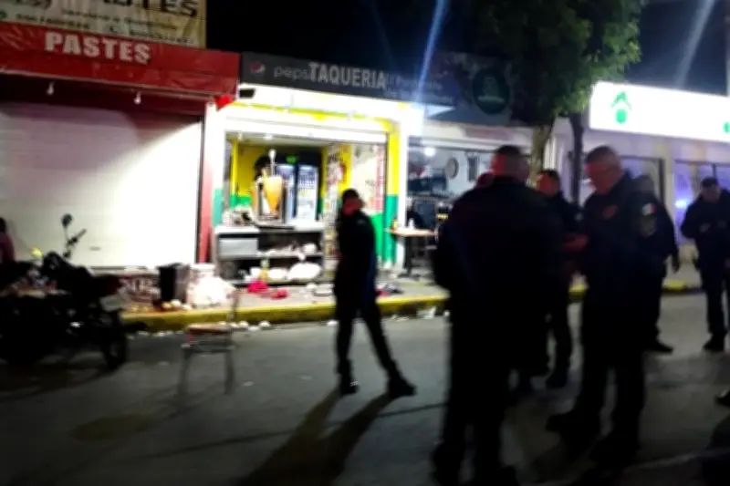 Detienen a dos por ataque a taquería en Álvaro Obregón