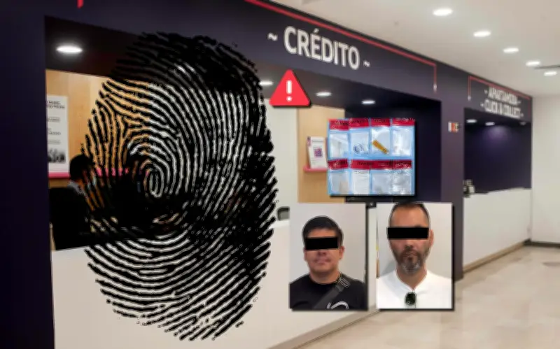 Detienen a dos por usar huellas falsas para préstamo en Jalisco