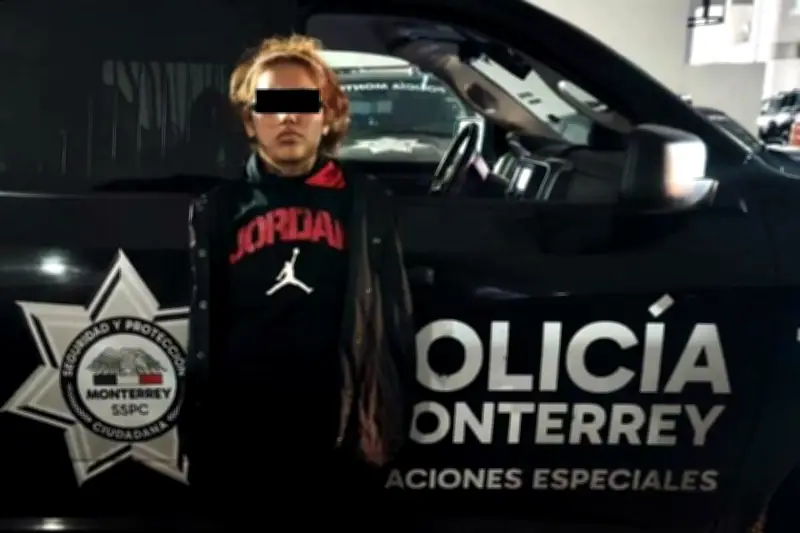 Detienen a joven narcomenudista en operativo policial en Nuevo León