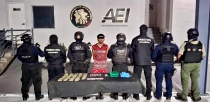 Detienen a joven que amenazó a ciudadano por negarse a comprar drogas en Linares, NL