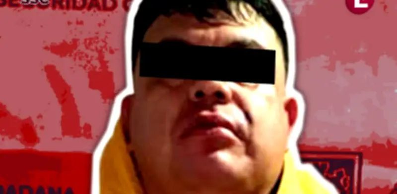 Detienen a presunto narcomenudista de 'Los Tanzanios' en Iztapalapa con droga y arma