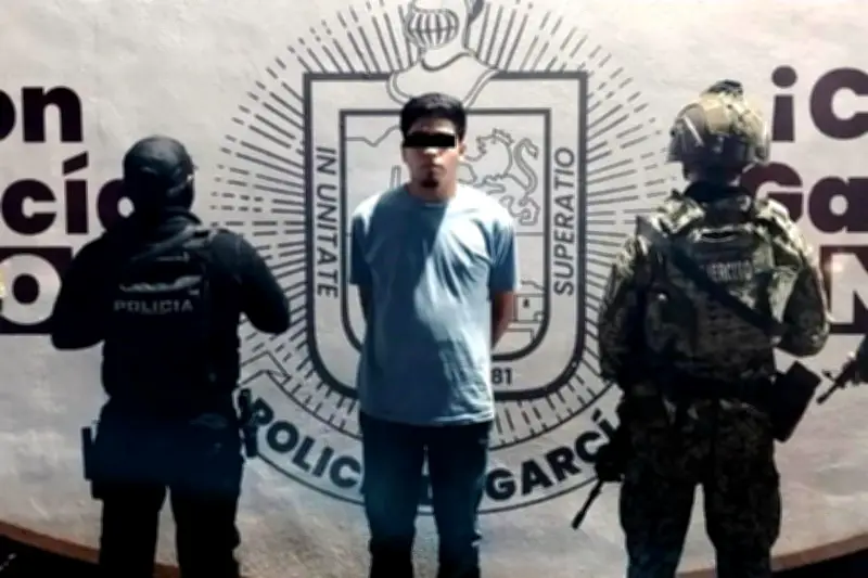 Detienen a un presunto implicado en homicidio ocurrido en García, Nuevo León