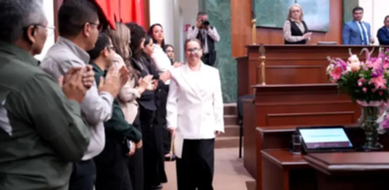 Diputada Elizabeth Montoya regresa al Congreso de Sinaloa tras ataque a balazos