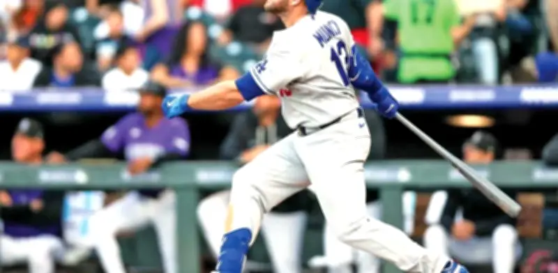 Dodgers aplastan a Rockies tras ajuste de alineación, Paredes conecta dos jonrones