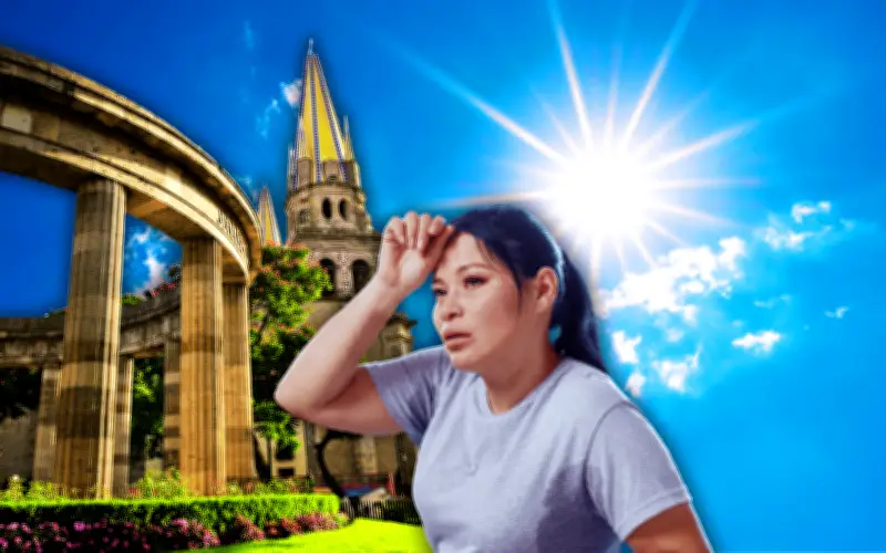 Domo de calor asfixia a Guadalajara hoy: 36°C y radiación extrema