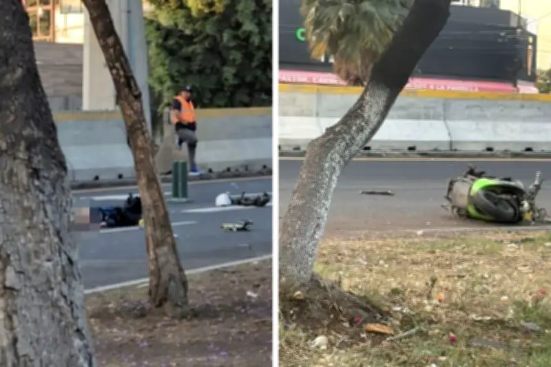 Dos motociclistas mueren embestidos en Tlalnepantla