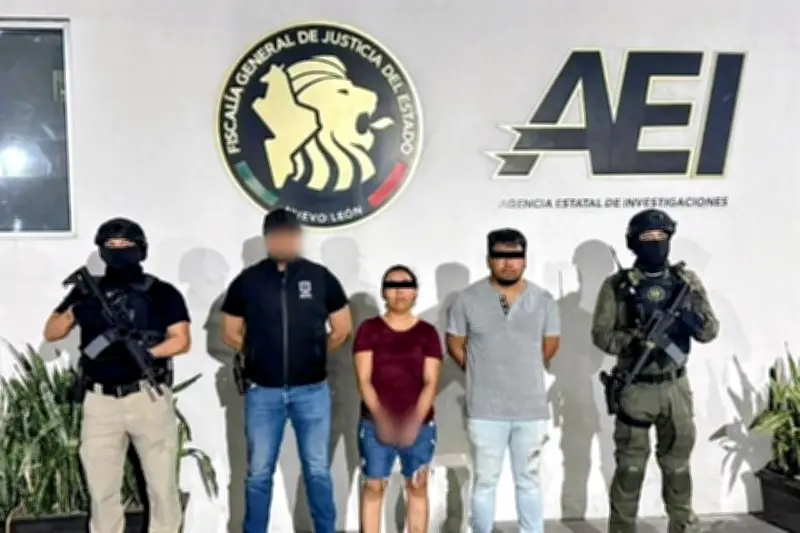 Dos sujetos detenidos en Nuevo León por asesinato de policía en San Luis