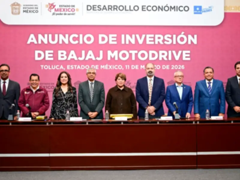 Edomex atrae inversión récord de 1,700 mdd en primer trimestre de 2026