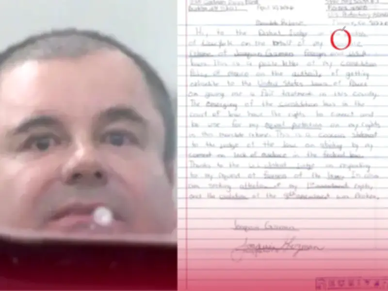El Chapo Guzmán escribe al juez Cogan: exige trato justo desde prisión ADX Florence