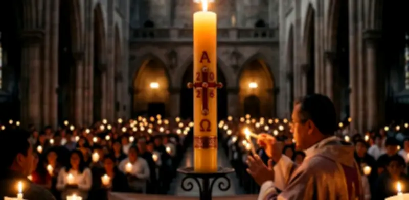 El Cirio Pascual: Símbolo Luminoso y Corazón de la Semana Santa