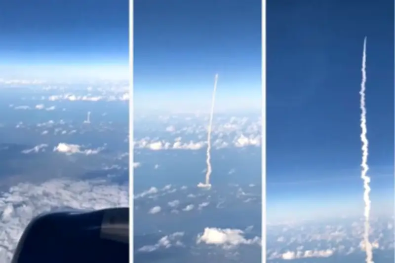 El Despegue de la Misión Artemis II: Un Momento Histórico Capturado desde el Aire