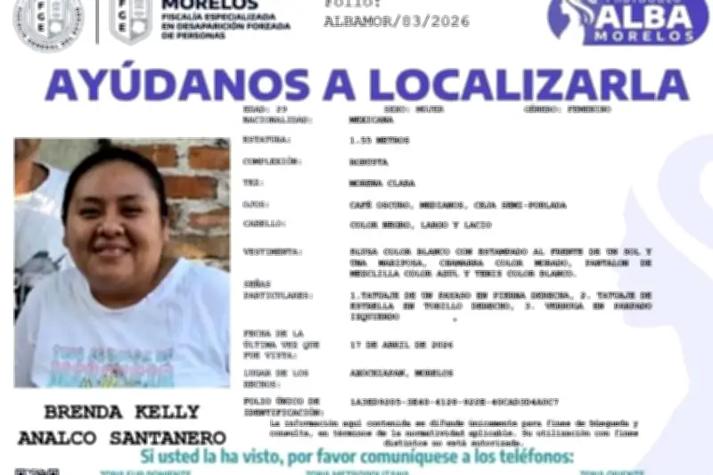 Encuentran muerta a mujer tras acudir a cita laboral en Morelos