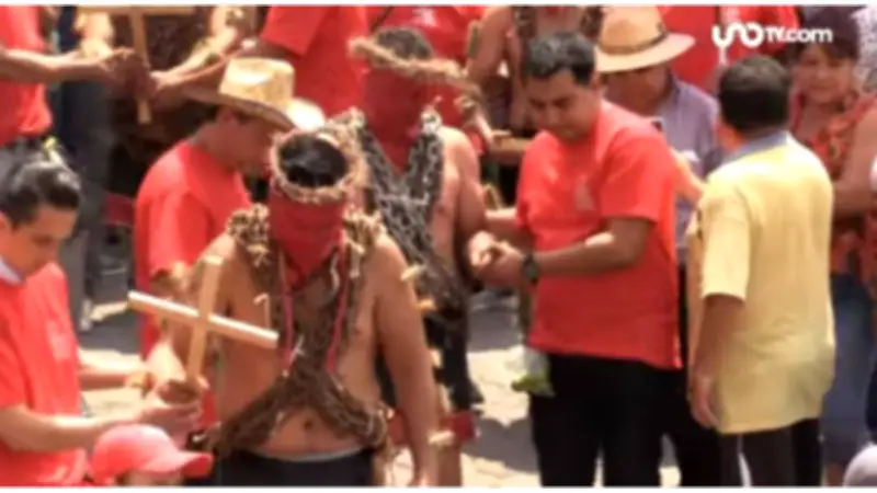 Engrillados de Atlixco: 110 Años de Penitencia y Fe en Semana Santa