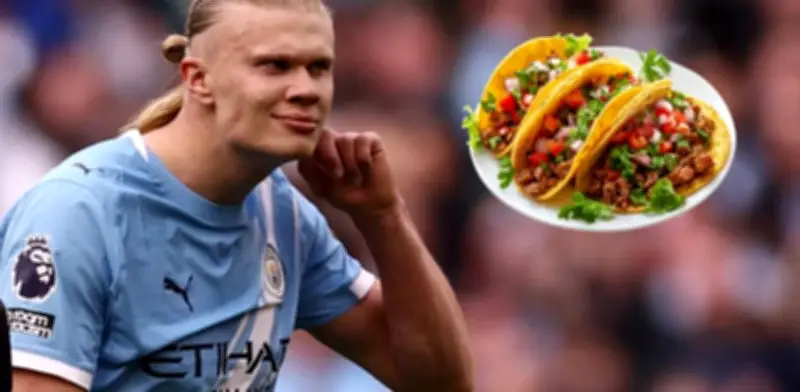 Erling Haaland revela su amor por los tacos y genera expectativa para el Mundial 2026