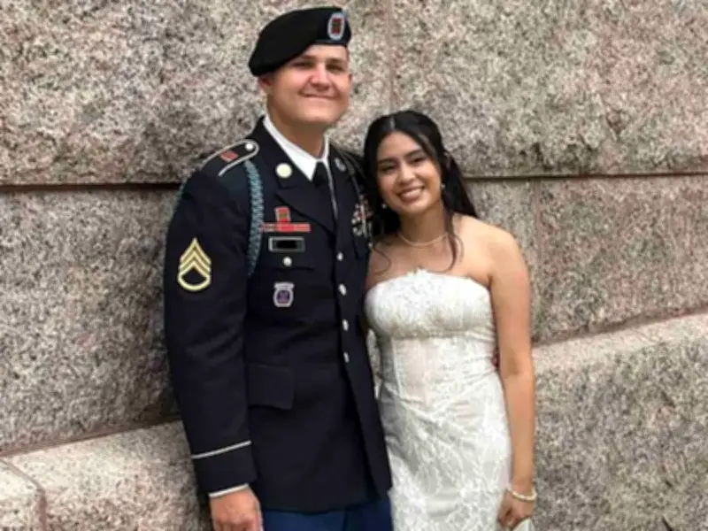 Esposa de soldado estadounidense liberada tras detención por orden de deportación de su infancia