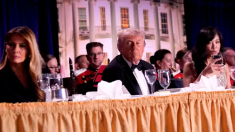 Evacúan a Donald Trump de cena de corresponsales en Washington
