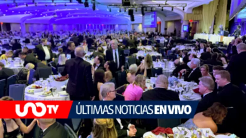 Evacúan a Trump de cena de corresponsales tras disparos; detienen a sospechoso