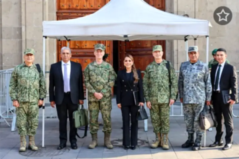 Evelyn Salgado participa en reunión de seguridad nacional en Guerrero