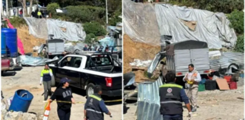 Explosión en verdulería de Pinal de Amoles, Querétaro, deja nueve lesionados por pirotecnia