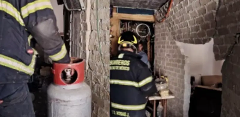 Explosiones por gas en CDMX dejan 5 heridos y daños graves