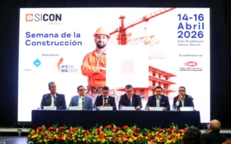 Expo Guadalajara impulsa la construcción con SICON 2026: esperan crecimiento del 6%
