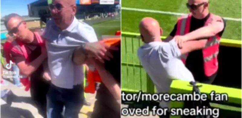 Expulsan a aficionado por comer sándwich de carne en estadio vegano