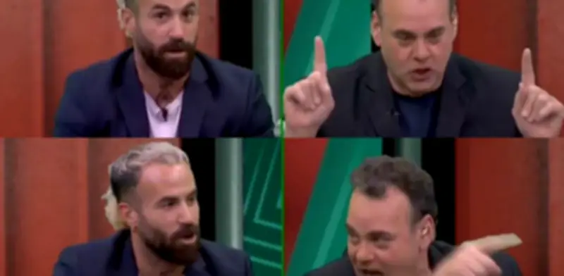 Faitelson estalla contra Crosas en vivo: "Me la pel*s, no tienes huev*s"