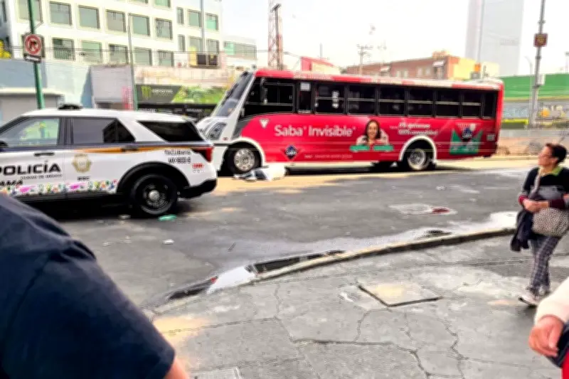 Fallece persona tras ser atropellada por unidad de pasajeros en Monterrey