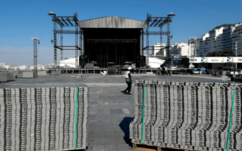 Fallece trabajador en montaje de concierto de Shakira en Río de Janeiro