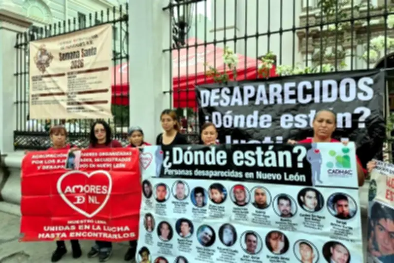 Familias de desaparecidos realizan peregrinación a siete templos en busca de justicia